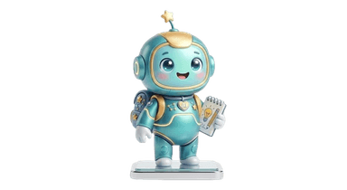 Playla mascot listening during a voice conversation, animated with a gentle pulse to indicate the AI companion is actively engaged
